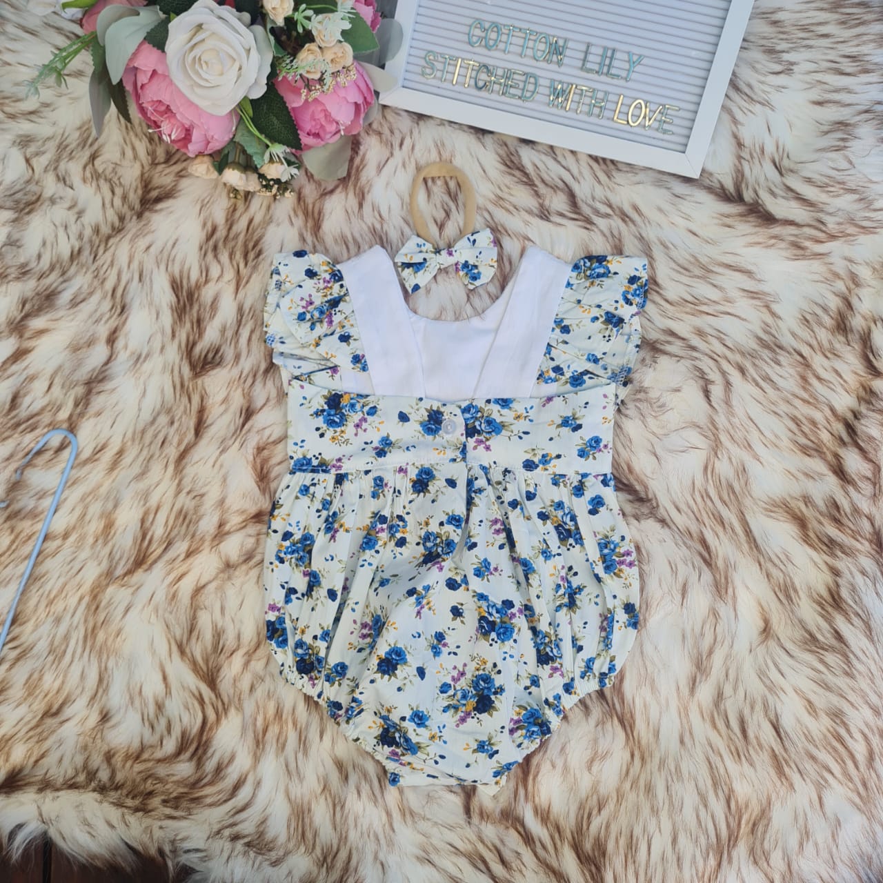 Floral Baby Romper