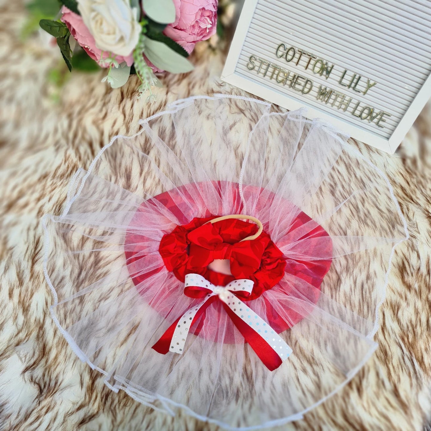 VALENTINES ROMPER SET