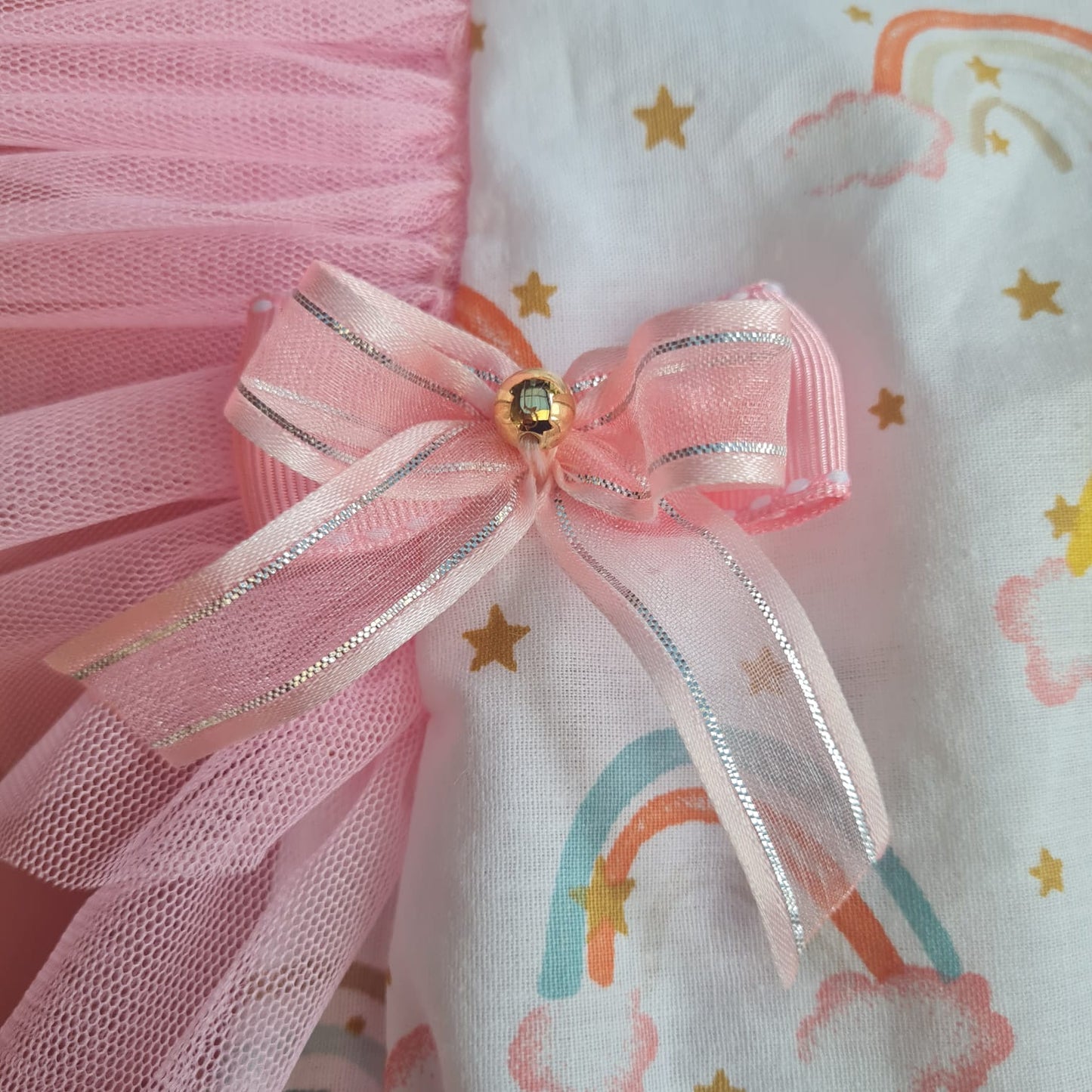 RAINBOW TULLE ROMPER