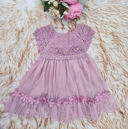 Crochet baby Dress