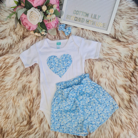 BABY VEST AND SHORT SET